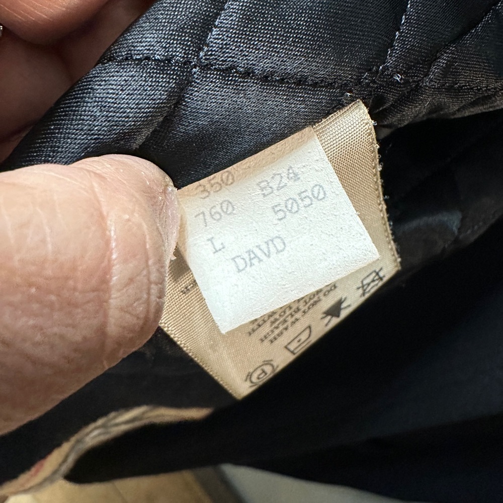 Burberry Tailored Wool & Cashmere Trench Coat SZ XXL - Picture 12 of 13
